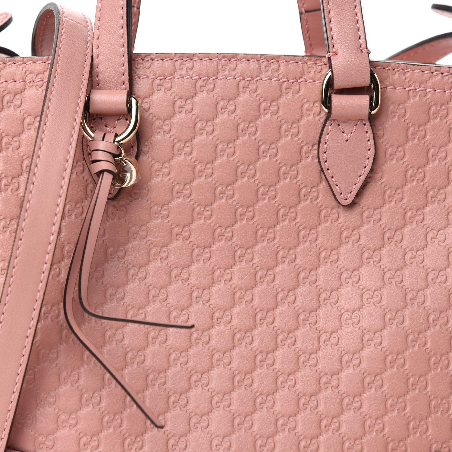 Gucci Microguccissima Small Bree Tote Soft Pink 10 of 10