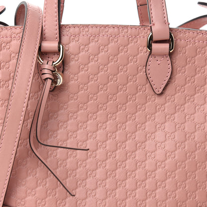 Gucci Microguccissima Small Bree Tote Soft Pink 10 of 10