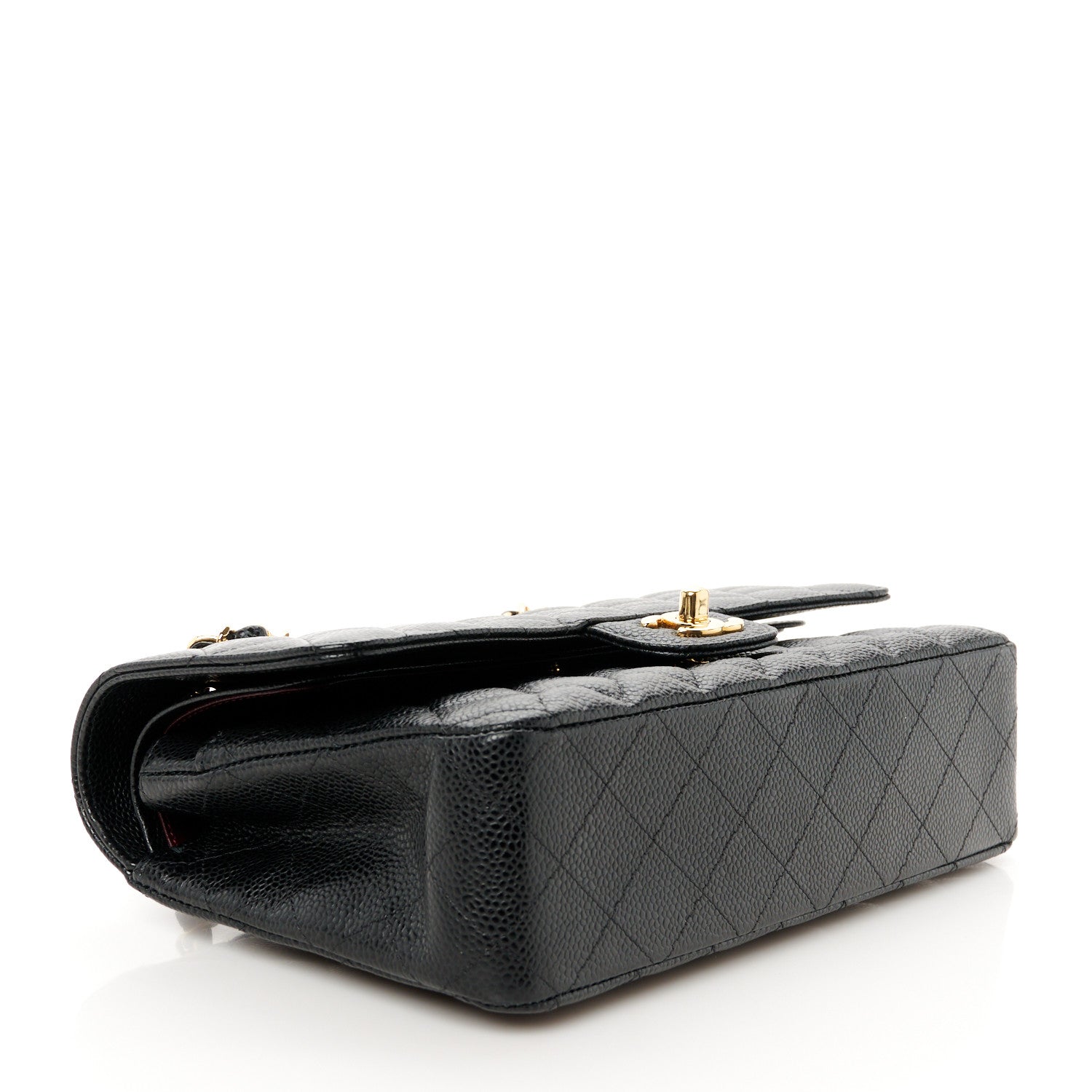 Chanel Caviar Quilted Medium Double Flap Black 4 of 11