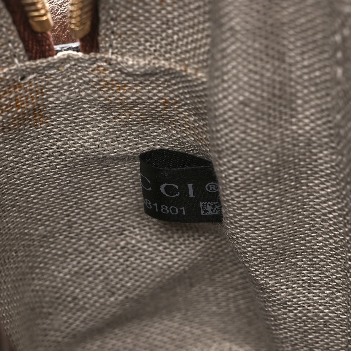 Monogram Mini Bree Messenger Bag Beige Tabacco