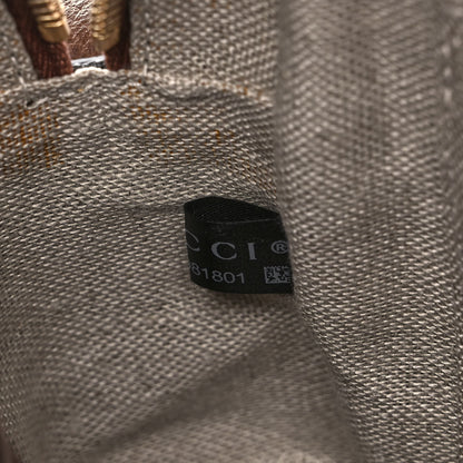 Gucci Monogram Mini Bree Messenger Bag Beige Tabacco 4 of 11