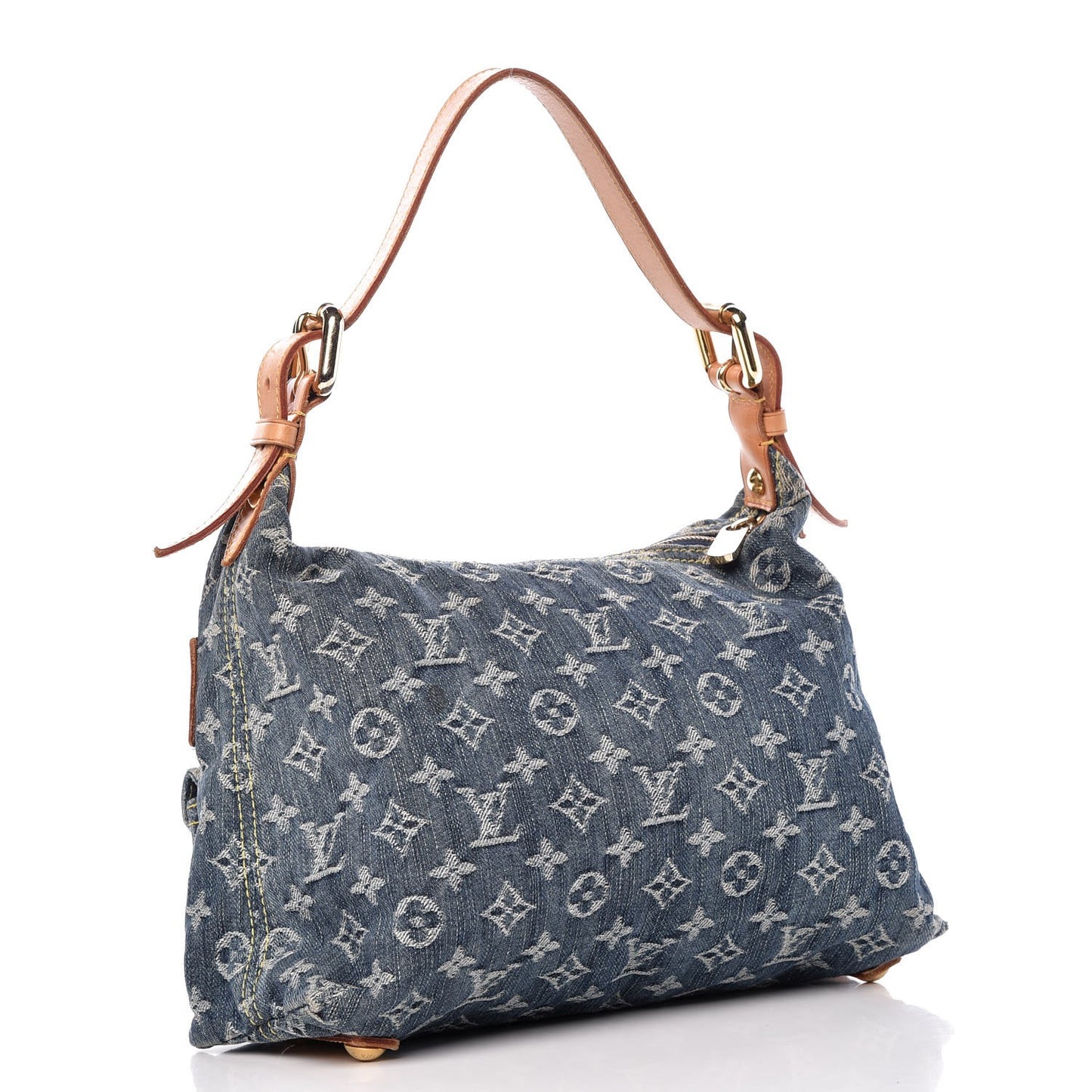 Monogram Denim Baggy PM Blue