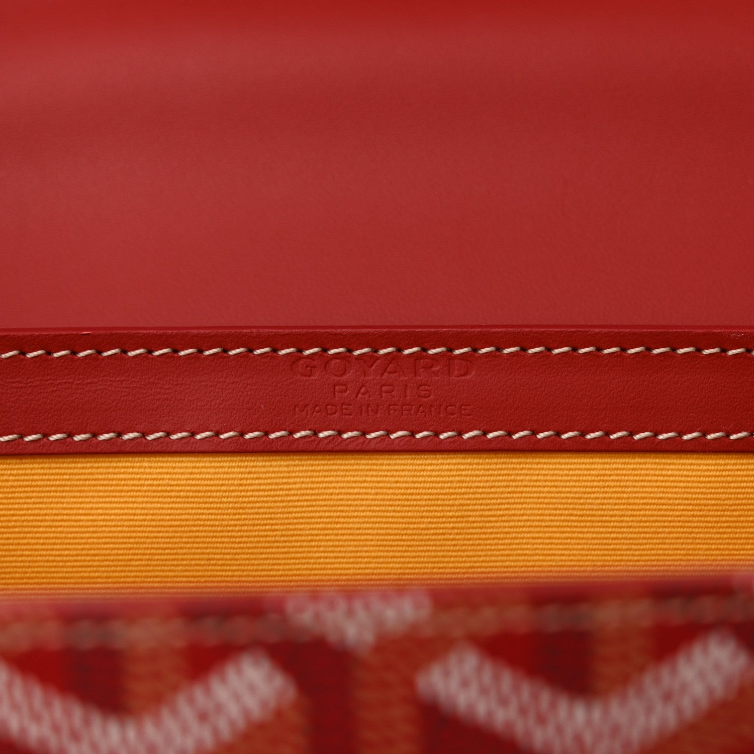 Goyard Goyardine Structure Mini Saigon Red 7 of 10