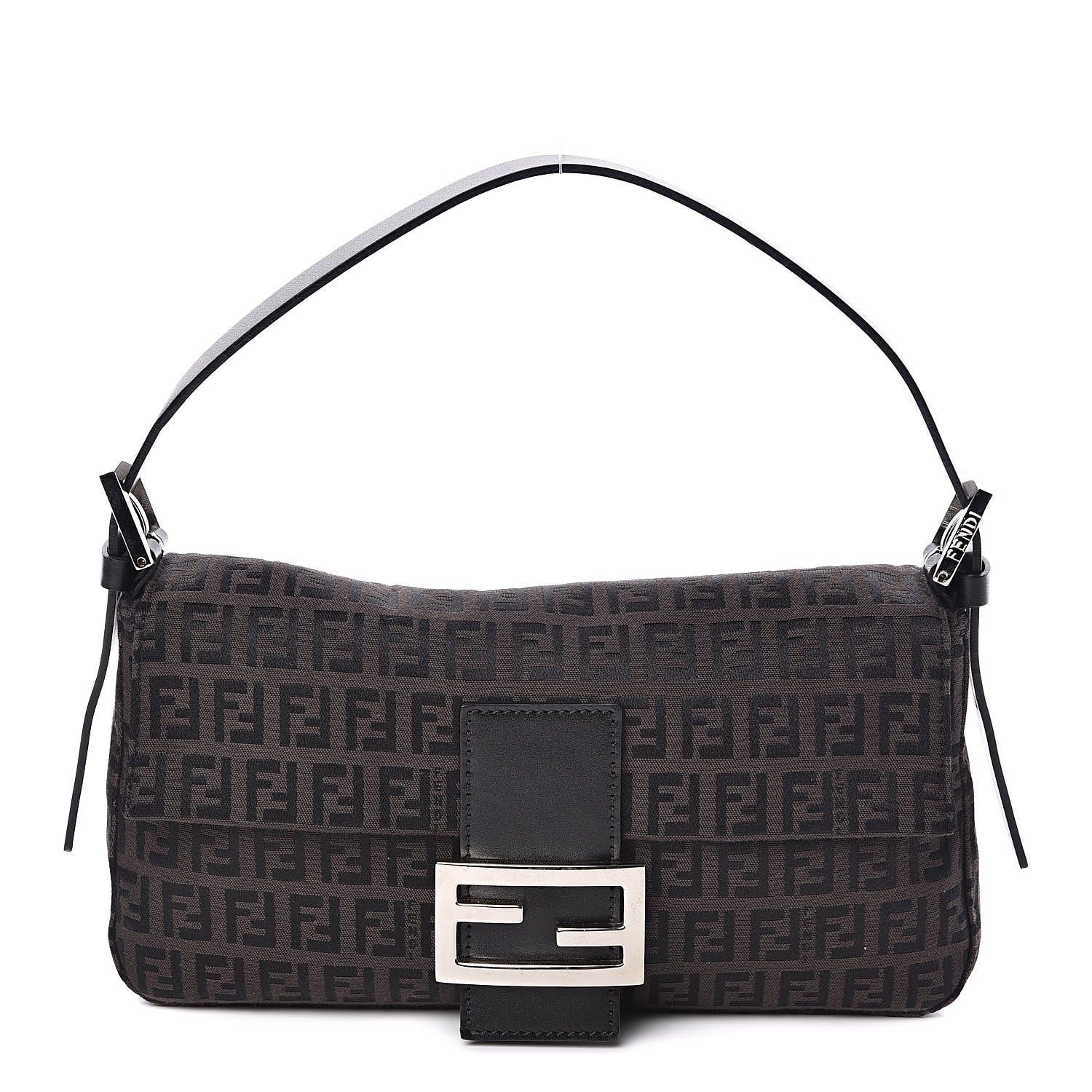 Fendi Zucchino Baguette Brown 1 of 11