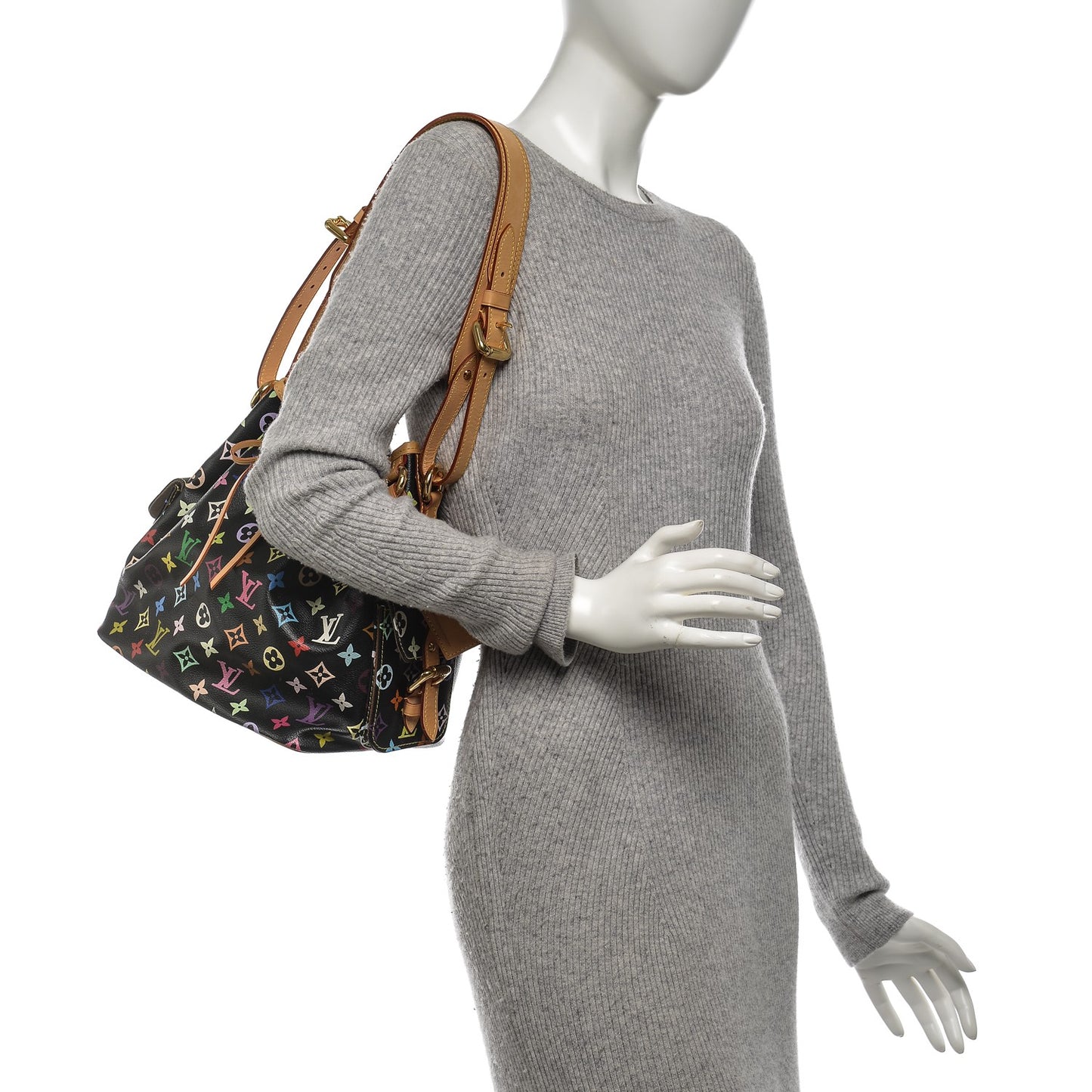 Monogram Multicolor Petit Noe Black