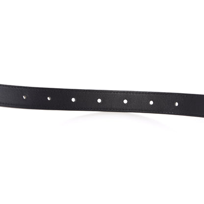 Gucci Calfskin Double G 20mm Belt 80 32 Black 6 of 6