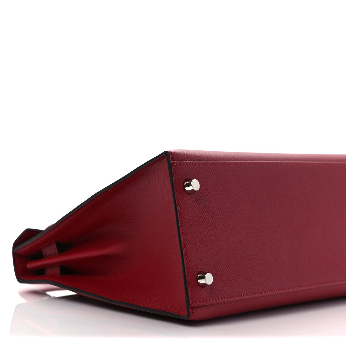 Epsom Verso Kelly Sellier 28 Rouge Grenat Rose Pourpe