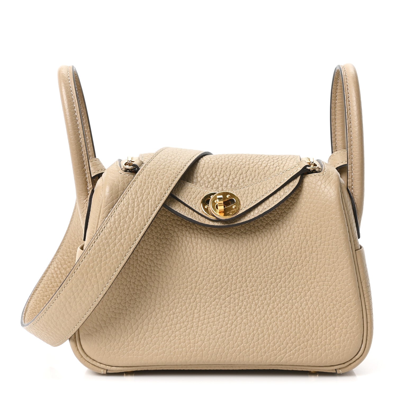 Hermes Taurillon Clemence Mini Lindy 20 Trench 1 of 10