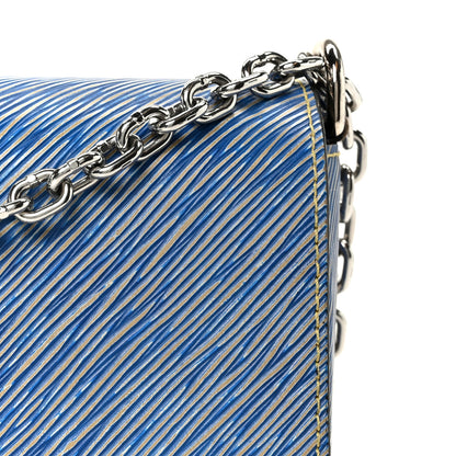 Louis Vuitton Epi Twist Shoulder Bag MM Denim Light 9 of 13