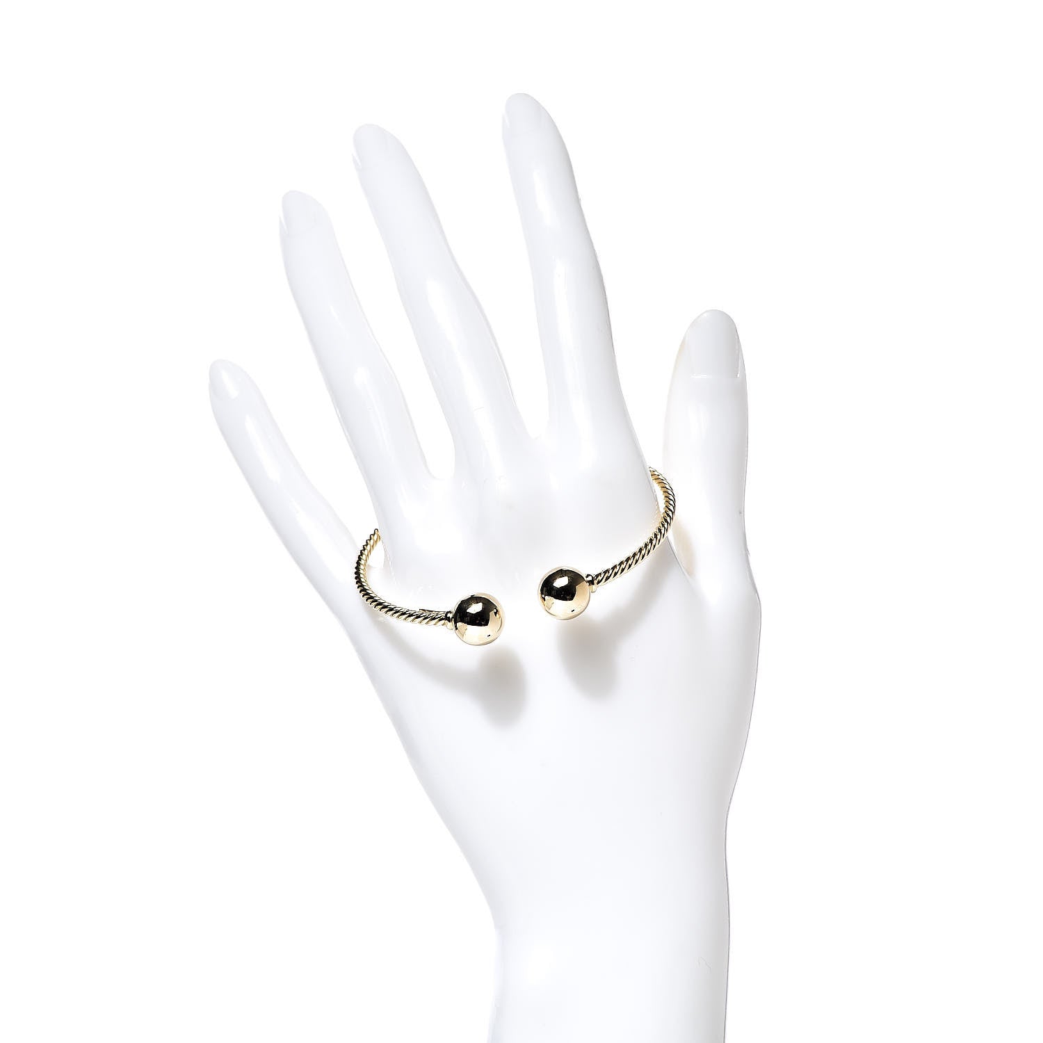 David Yurman 18K Yellow Gold 10mm Solari Bracelet 2 of 5