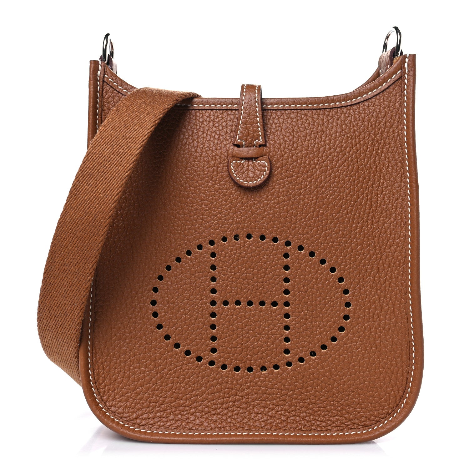 Hermes Taurillon Clemence Evelyne TPM Gold 1 of 10