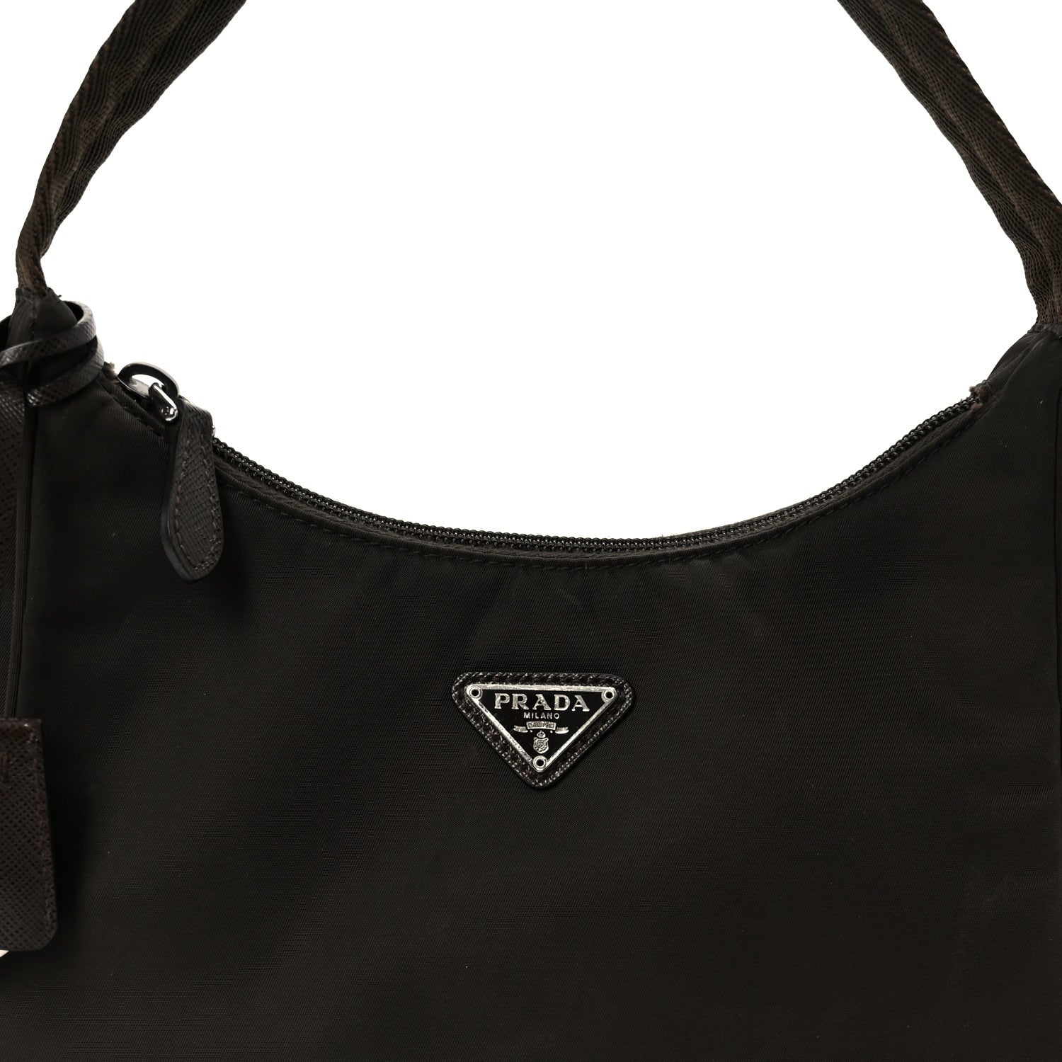 Prada Tessuto Nylon Mini Re-Edition 2000 Bag Caffe 9 of 12