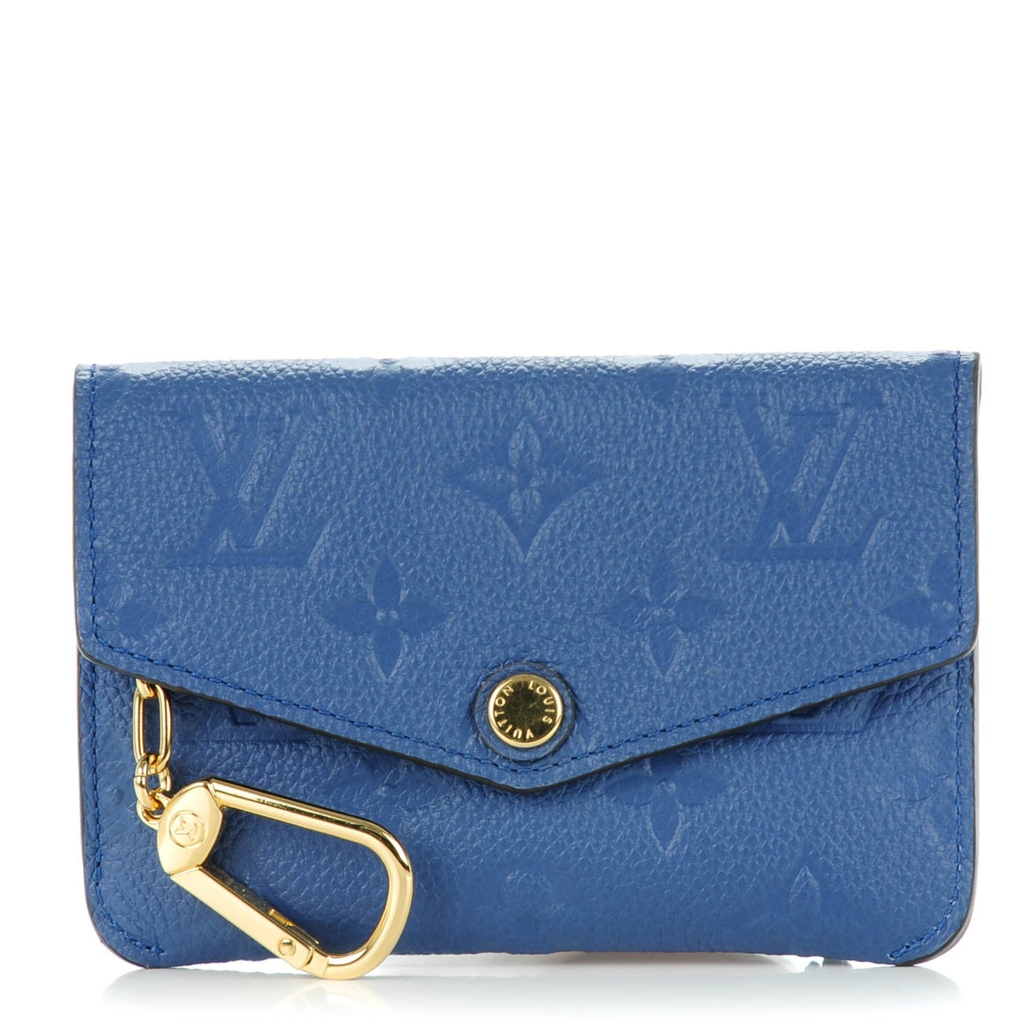 Louis Vuitton Empreinte Key Pouch Denim 1 of 7