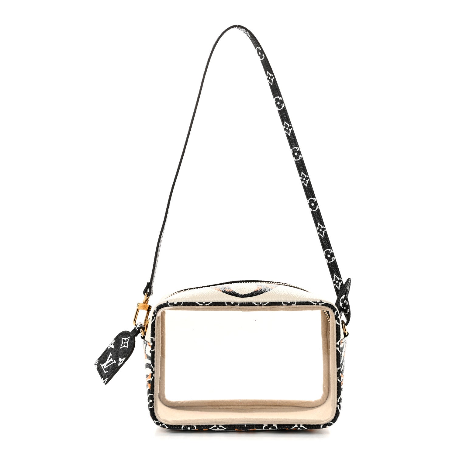Louis Vuitton Monogram Giant Jungle Beach Pouch Ivory 1 of 8