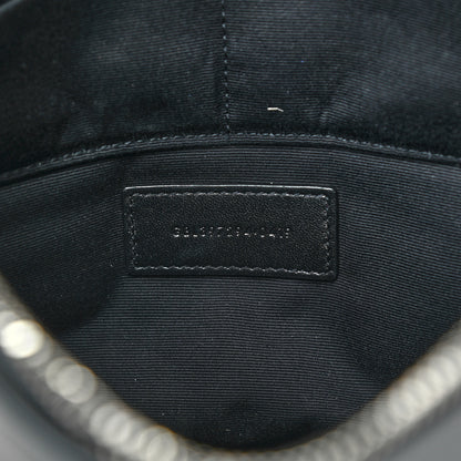 Saint Laurent Calfskin Star Logo Zipped Tablet Pouch Black 7 of 7