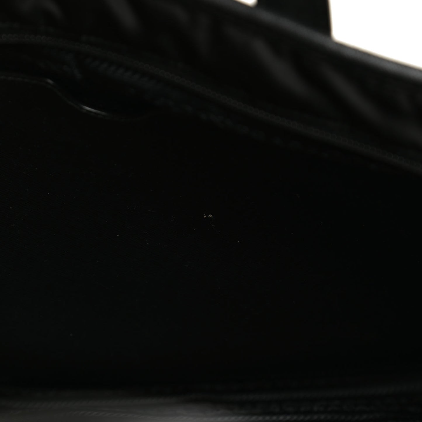 Tessuto Nylon Saffiano Shopping Tote Black