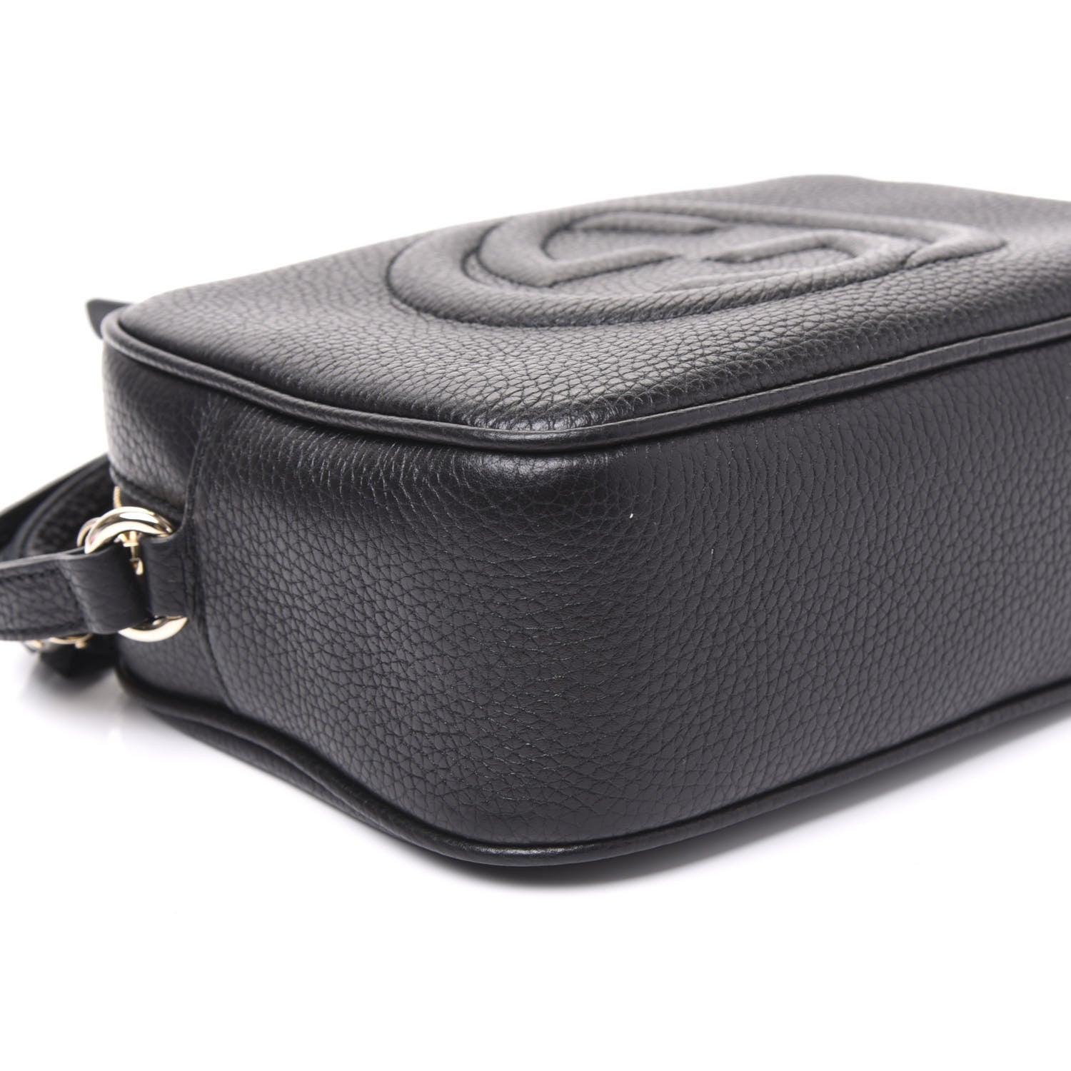 Gucci Pebbled Calfskin Small Soho Disco Bag Black 5 of 10