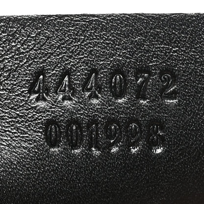 Gucci Calfskin Web Stripe Small Dionysus Hobo Black 8 of 12