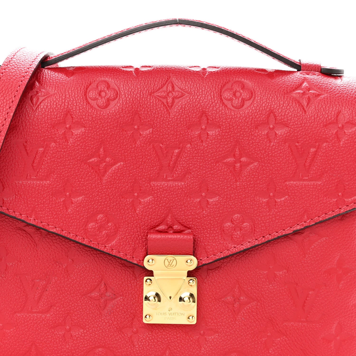 Louis Vuitton Empreinte Pochette Metis Scarlet 7 of 9