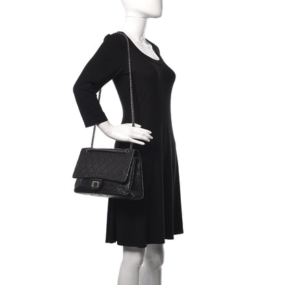 Chanel Aged Calfskin Quilted 2.55 Reissue 227 Flap Black 2 of 15