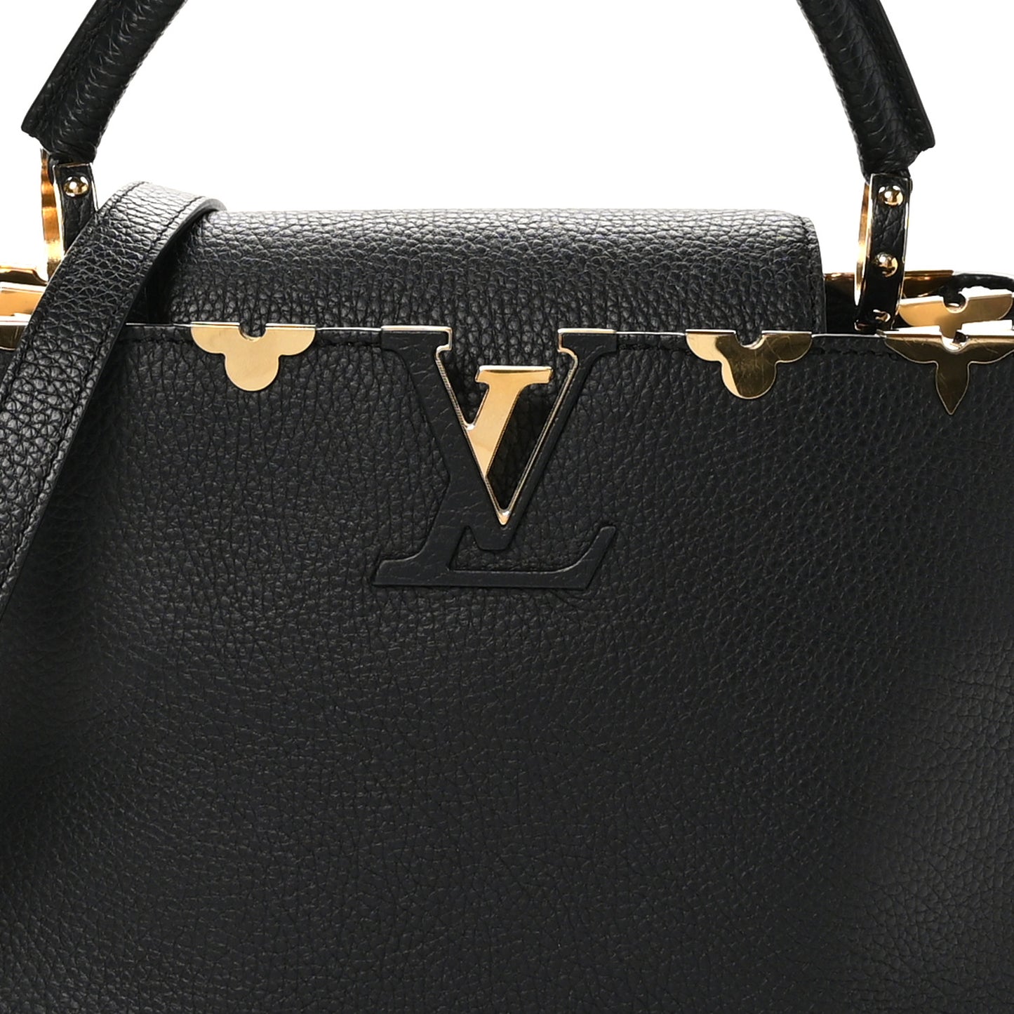 Taurillon Capucines PM  Black