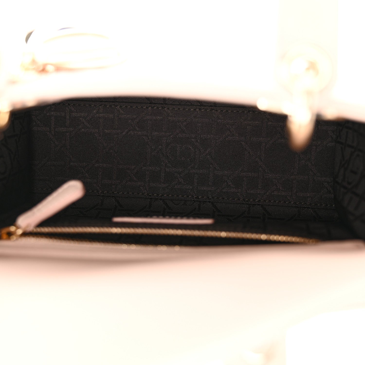 Christian Dior Lambskin Cannage Small My ABCDior Lady Dior Light Pink 5 of 12