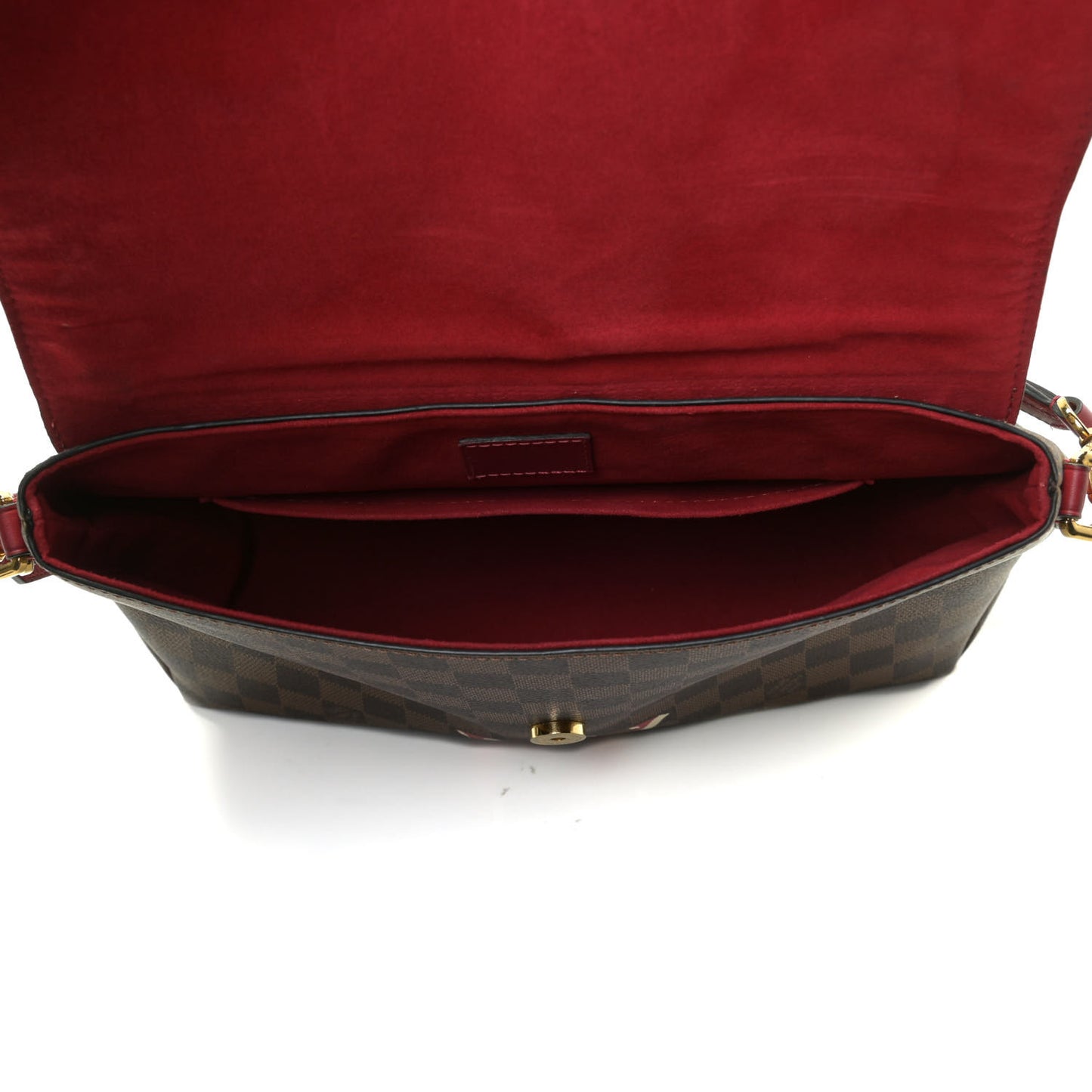 Damier Ebene Beaubourg MM Scarlet