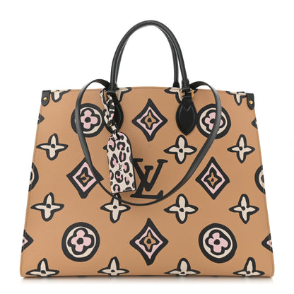 Louis Vuitton Monogram Giant Wild At Heart Onthego GM Arizona 1 of 9