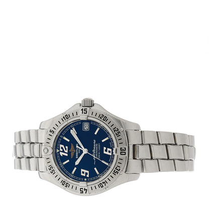 Breitling Stainless Steel 33mm Colt Oceane Quartz Watch Black A57350 2 of 5