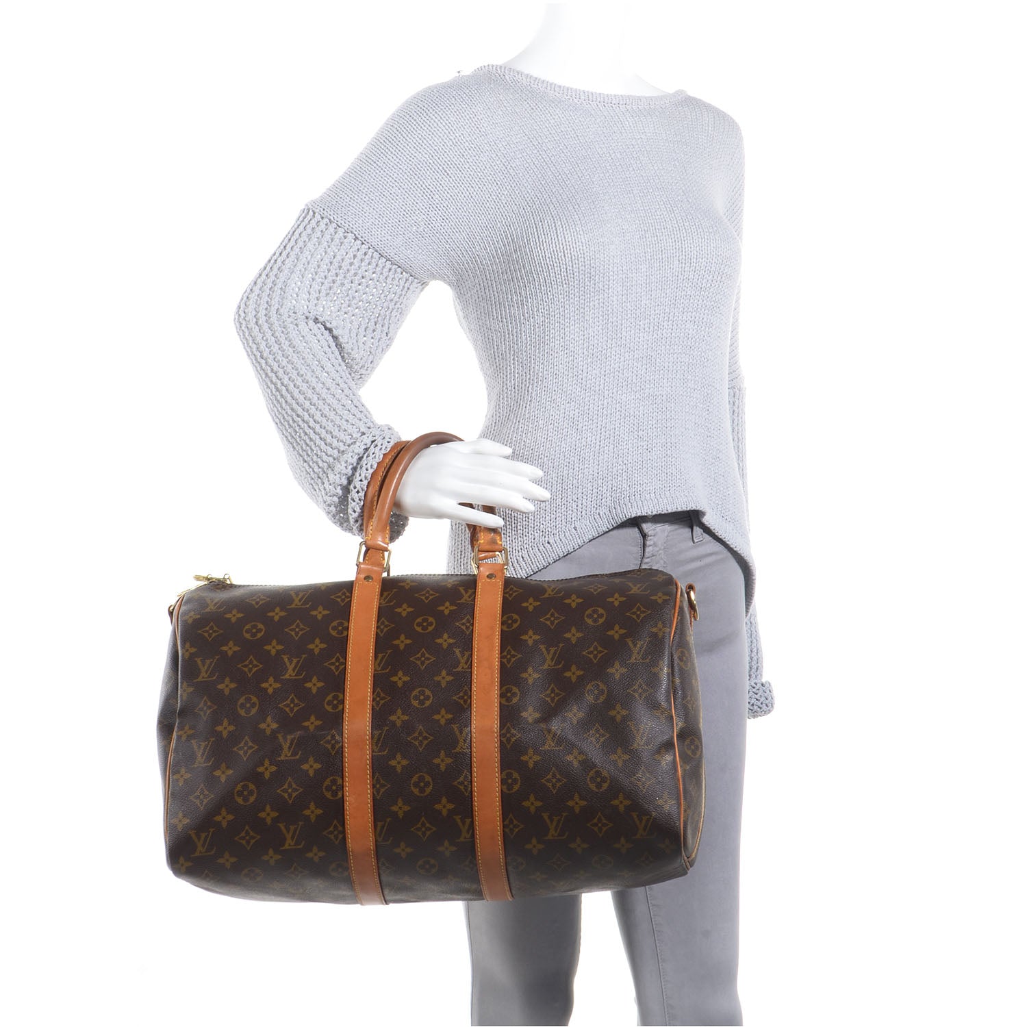 Louis Vuitton Monogram Keepall 45 2 of 8