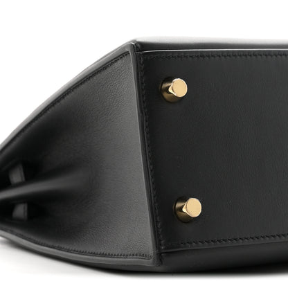 Hermes Swift Kelly Padded Sellier 25 Black 9 of 12