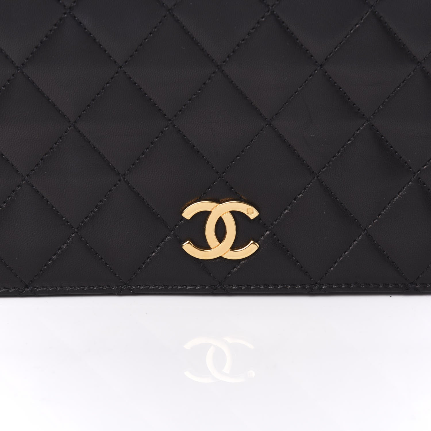 Chanel Lambskin Quilted Small Single Flap Black 10 of 11