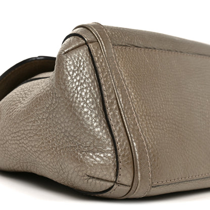Gucci Monogram Calfskin Medium Bella Flap Bag Beige Ebony Champagne 9 of 10