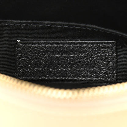 Saint Laurent Calfskin Matelasse Monogram Lou Camera Bag Ivoire Naturel 7 of 10