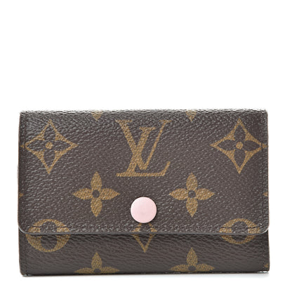 Louis Vuitton Monogram Multicles 6 Key Holder Rose Ballerine 1 of 10