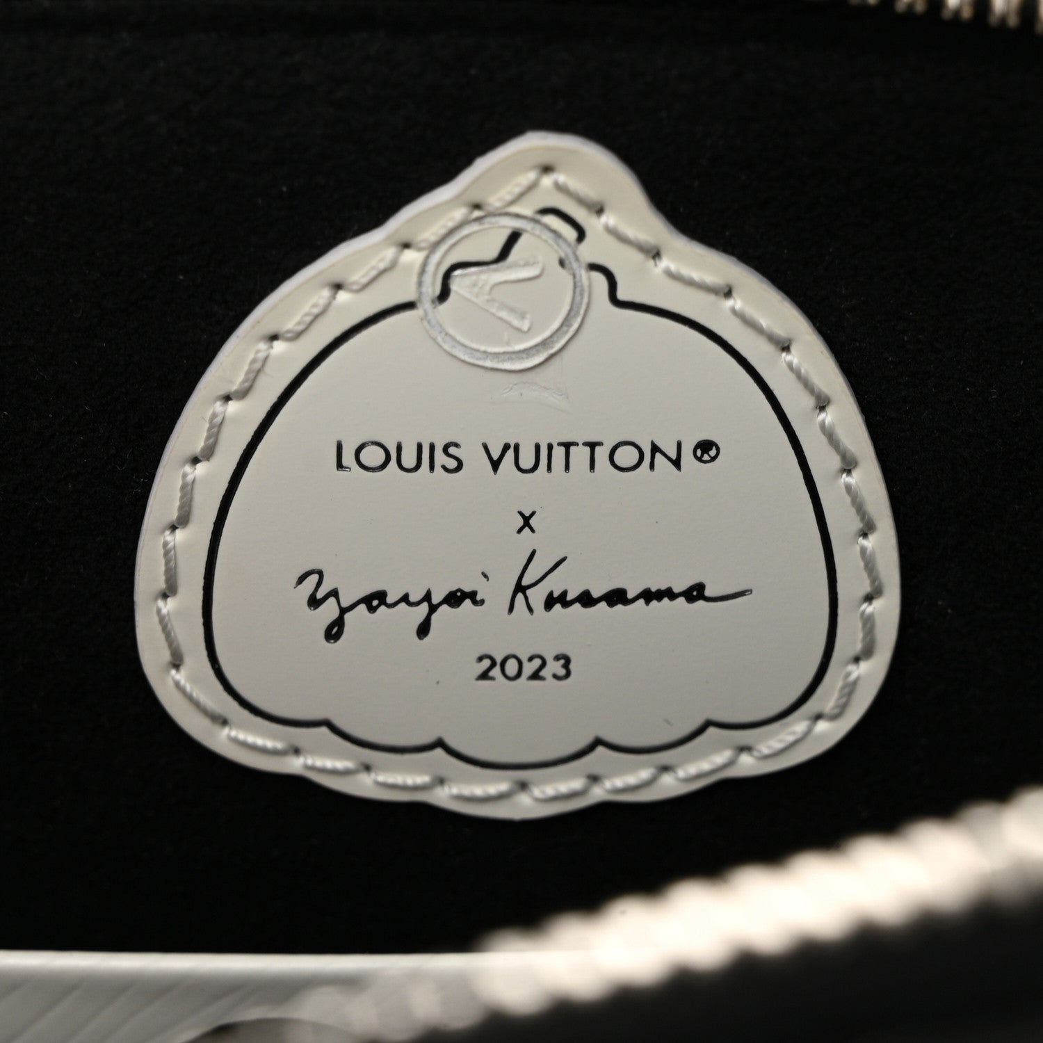 Louis Vuitton X YK Epi Alma BB Black White 6 of 9