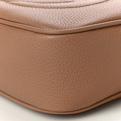 Gucci Pebbled Calfskin Small Soho Disco Bag Camelia 9 of 10