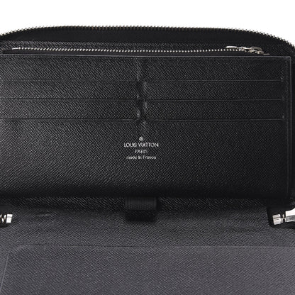 Louis Vuitton Epi Zippy Organizer Wallet Black 8 of 10