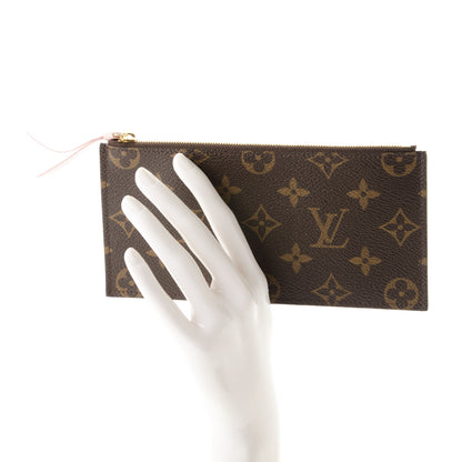 Louis Vuitton Monogram Felicie Chain Wallet Zippered Insert 2 of 6