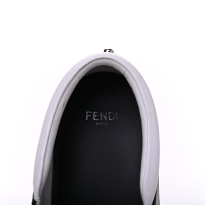 Fendi Calfskin Studded Karlito Slip On Sneaker 36 Black 9 of 24