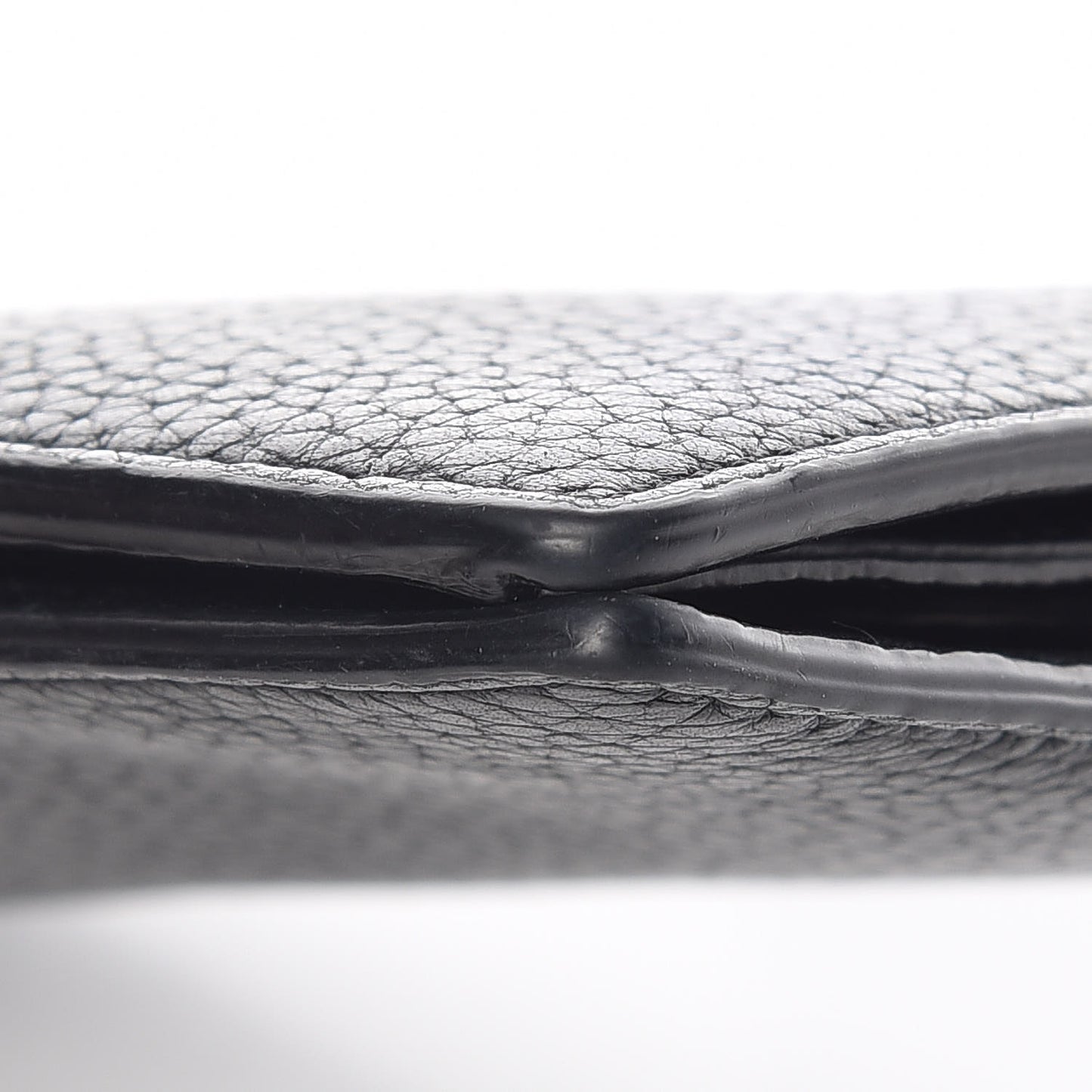 Calfskin Hastings Continental Wallet Black