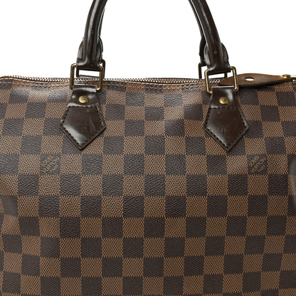 Louis Vuitton Damier Ebene Speedy 30 8 of 13
