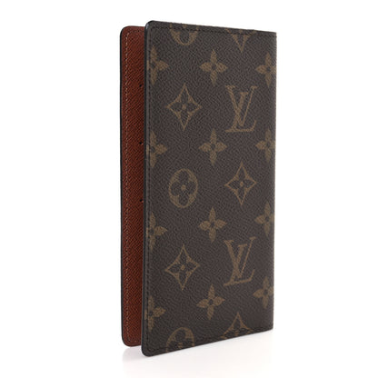 Louis Vuitton Monogram Checkbook Holder Case Wallet 2 of 7