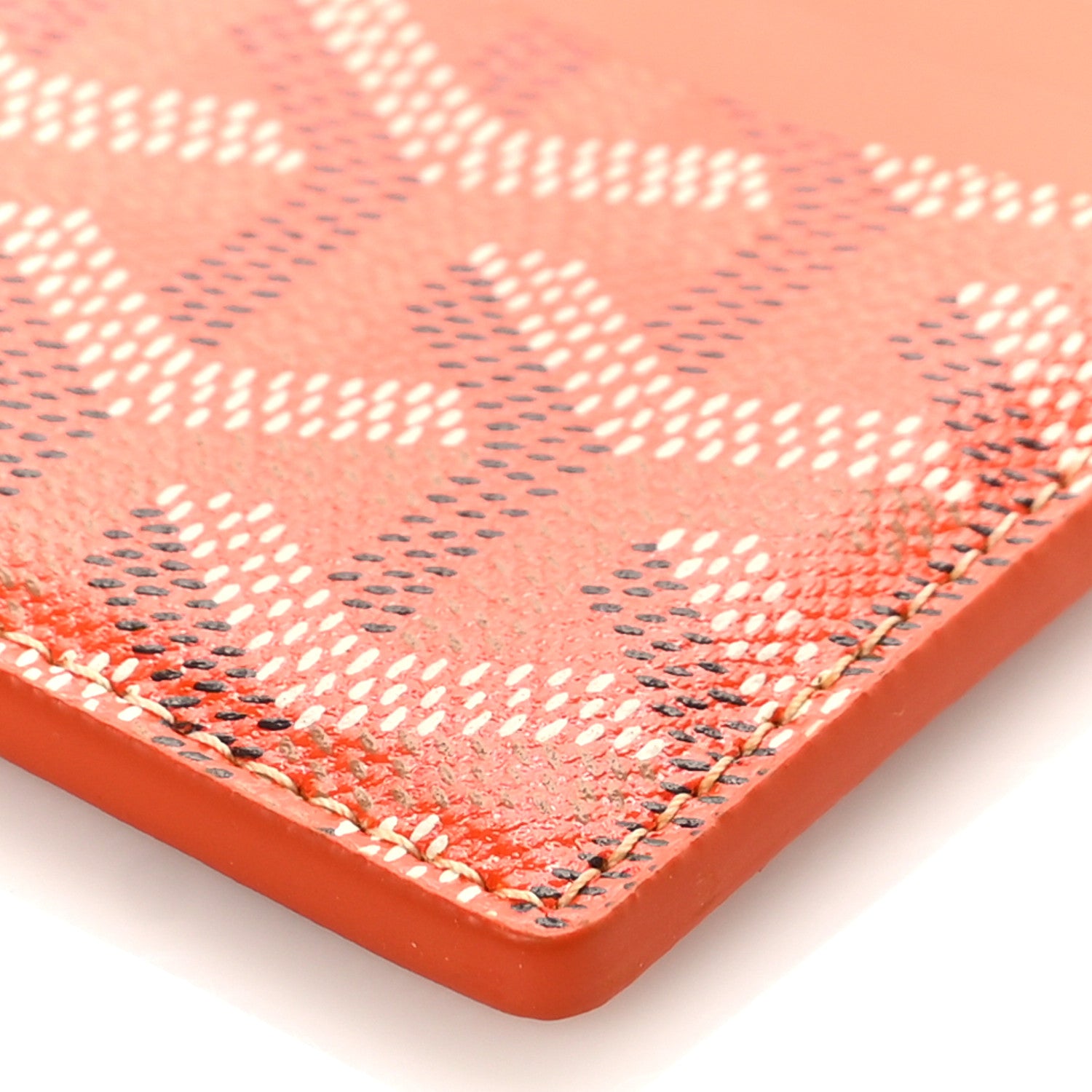 Goyard Goyardine Saint Sulpice Card Holder Orange 7 of 8