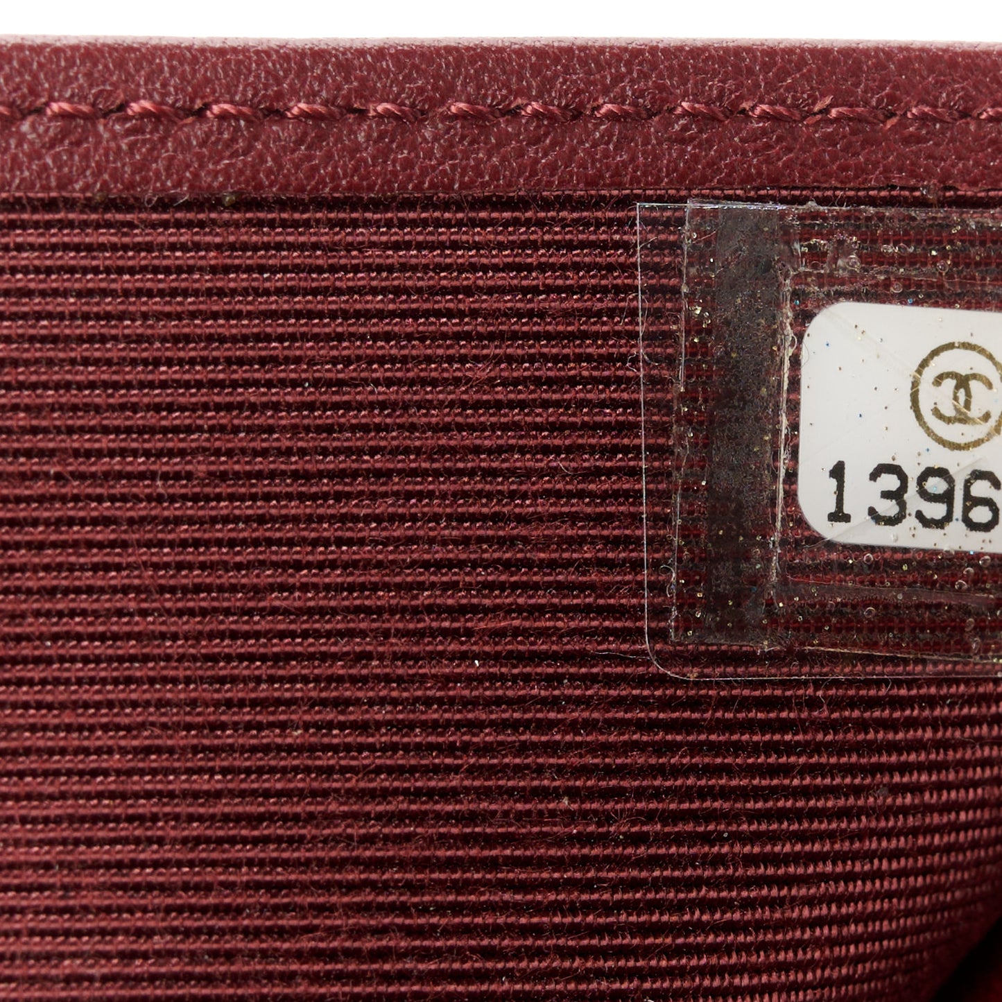 Patent Quilted Large Zip Around Agenda Red