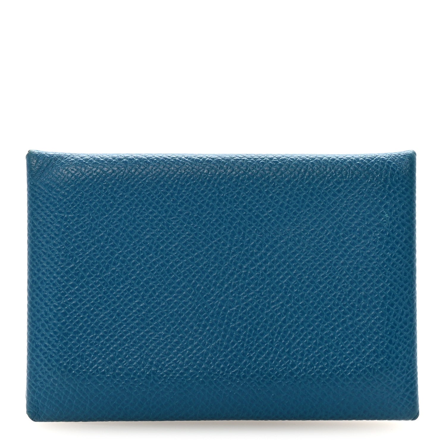 Hermes Epsom Calvi Card Case Bleu Izmir 1 of 7