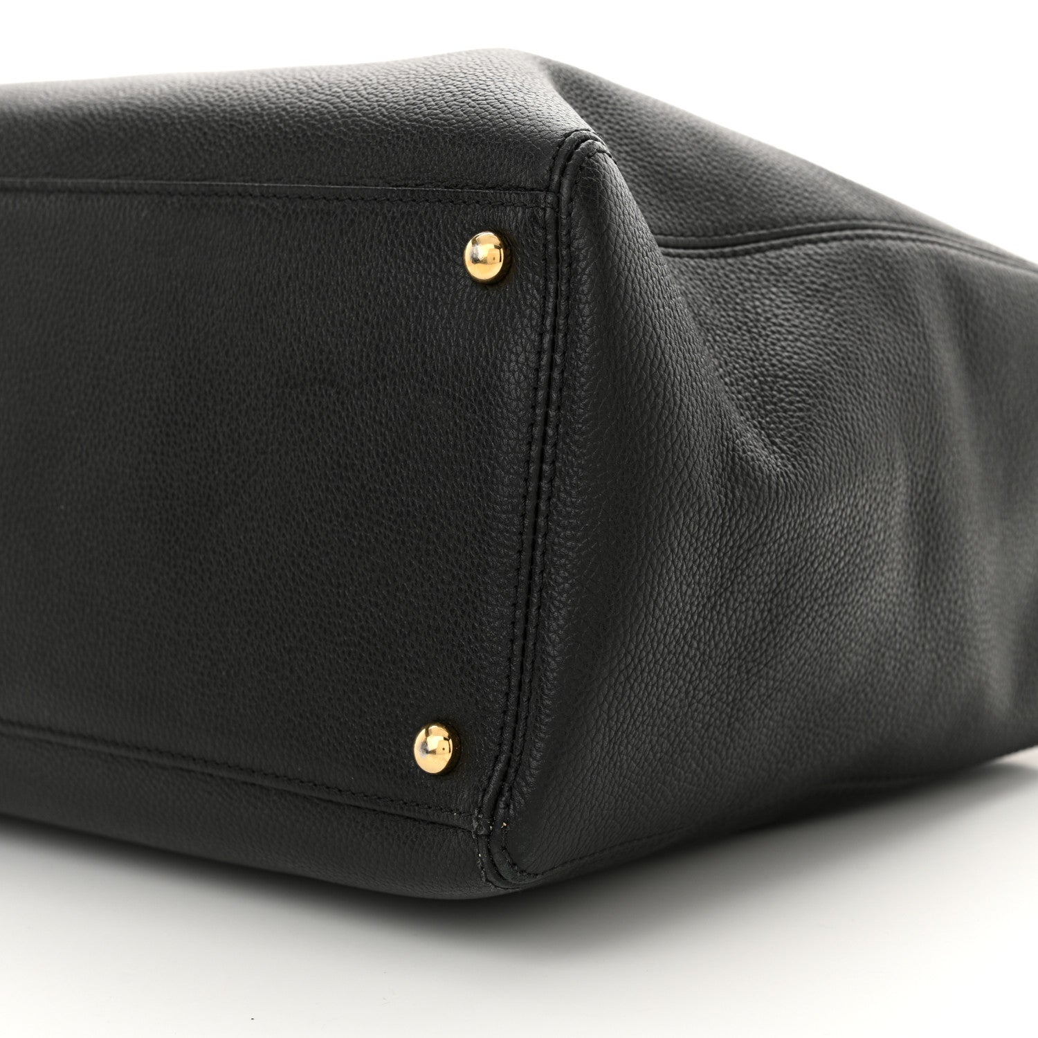 Chanel Calfskin Cerf Executive Shopper Tote Black 11 of 12