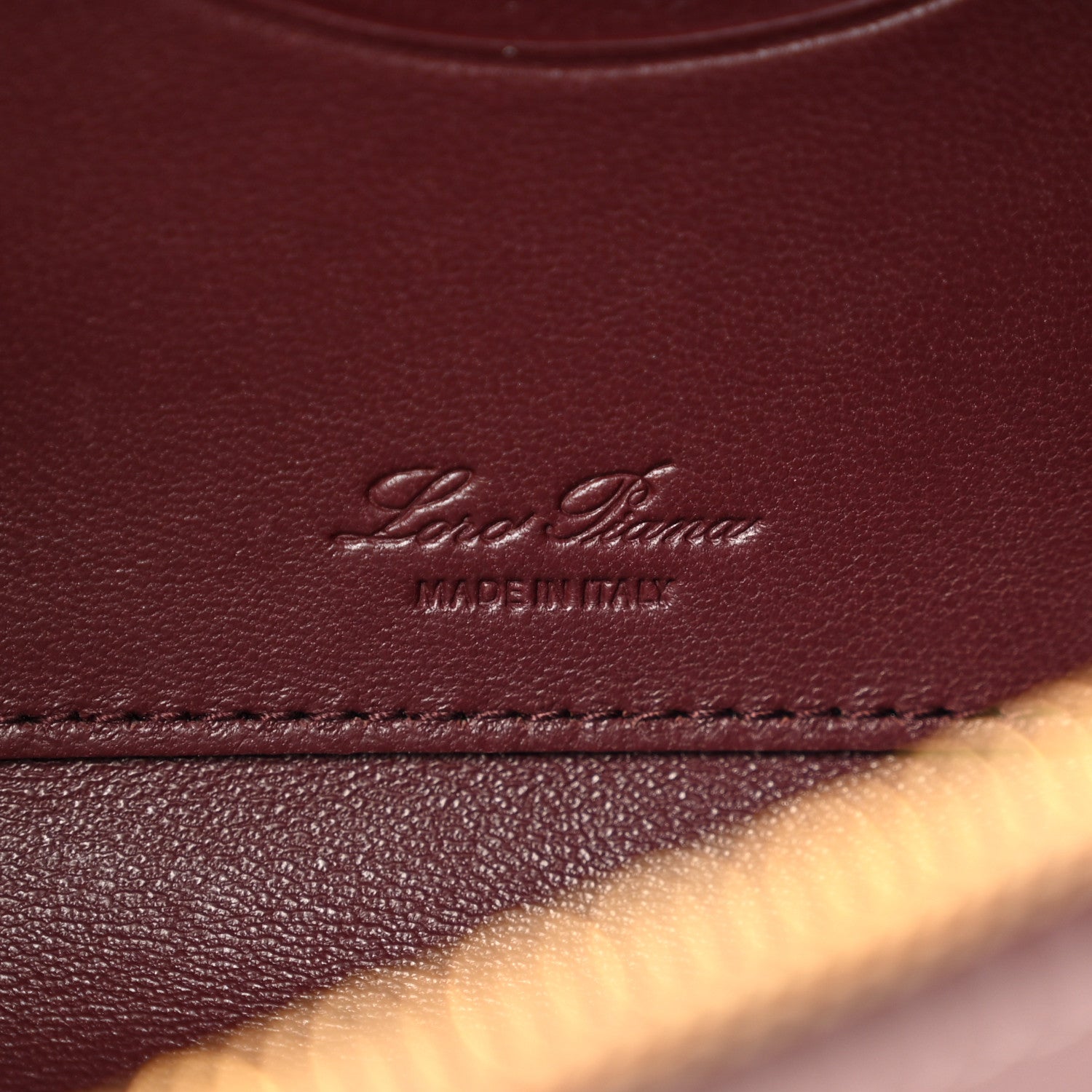 Loro Piana Smooth Calfskin Extra Clutch L29 Burnt Tan 6 of 10