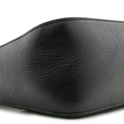 Givenchy Smooth Calfskin Small Moon Cut Out Shoulder Bag Black 9 of 13