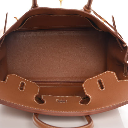 Hermes Courchevel HAC Birkin 32 Gold 7 of 31
